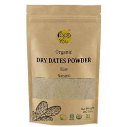 Food For You Organic Dry Dates Powder Imported